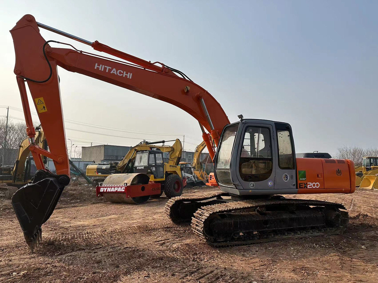Escavadora de rastos HITACHI EX200: foto 8