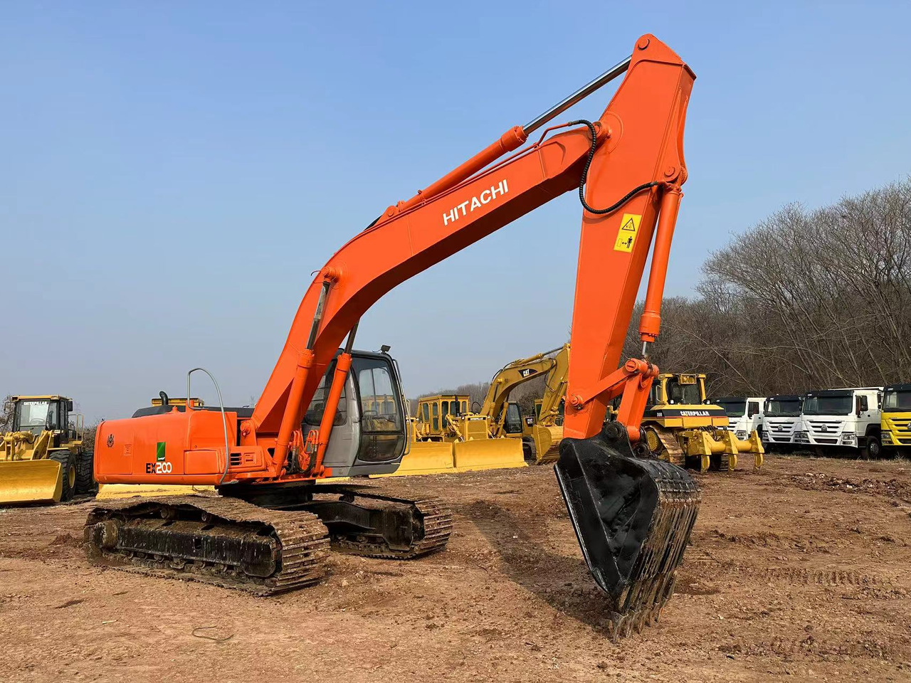 Escavadora de rastos HITACHI EX200: foto 6