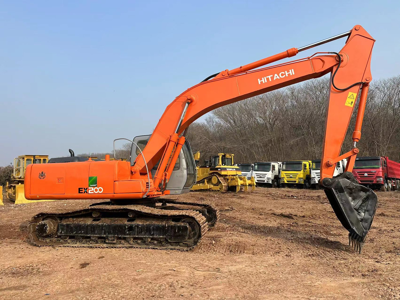 Escavadeira HITACHI EX200: foto 6