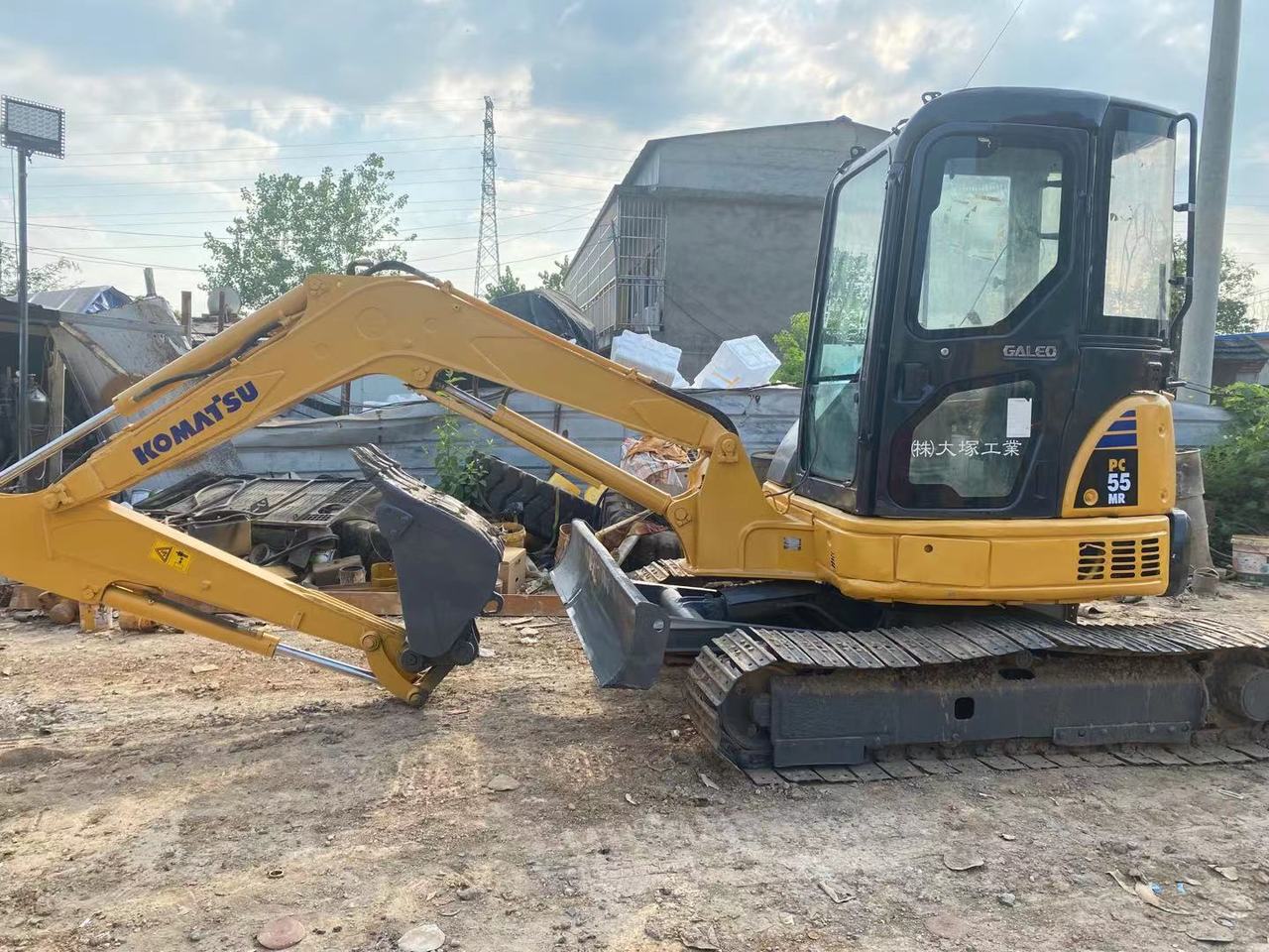 KOMATSU PC55MR - Mini escavadeira: foto 1 KOMATSU PC55MR - Mini escavadeira: foto 1