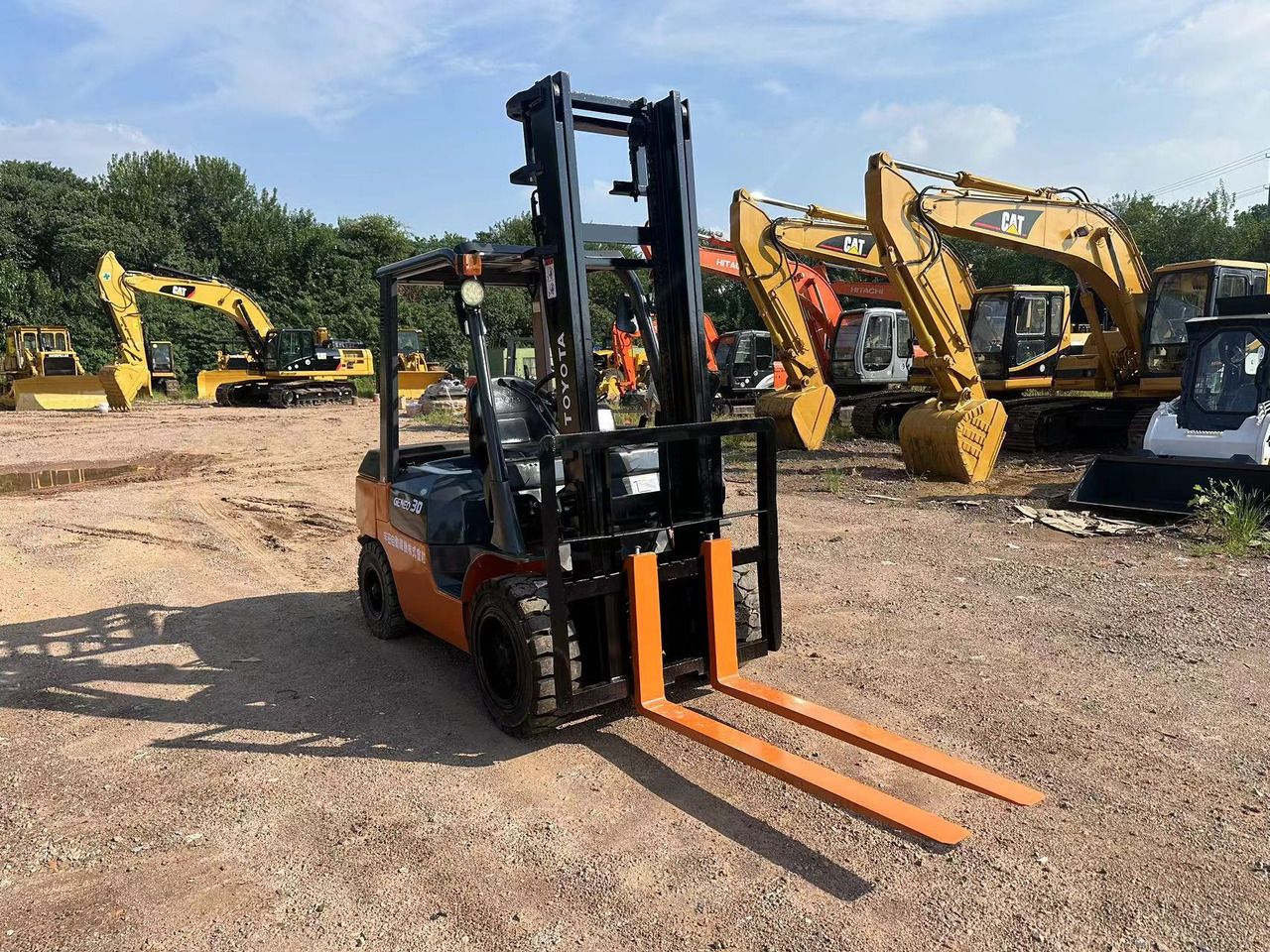 TOYOTA GENEO30 forklift - Empilhadeira a diesel: foto 4 TOYOTA GENEO30 forklift - Empilhadeira a diesel: foto 4