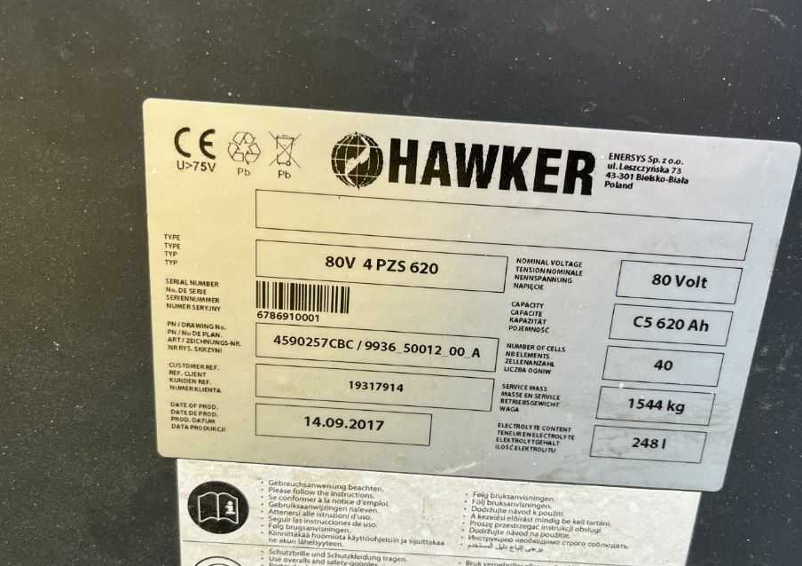 Hyster J2.5XN - Empilhadeira elétrica: foto 3 Hyster J2.5XN - Empilhadeira elétrica: foto 3