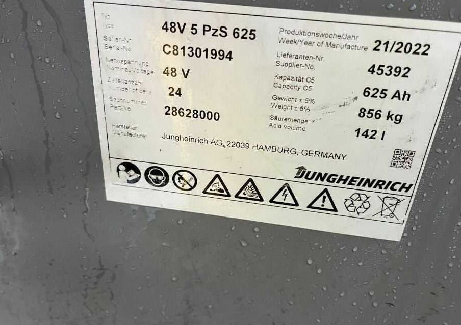 Jungheinrich EFG218k - Empilhadeira elétrica: foto 5 Jungheinrich EFG218k - Empilhadeira elétrica: foto 5