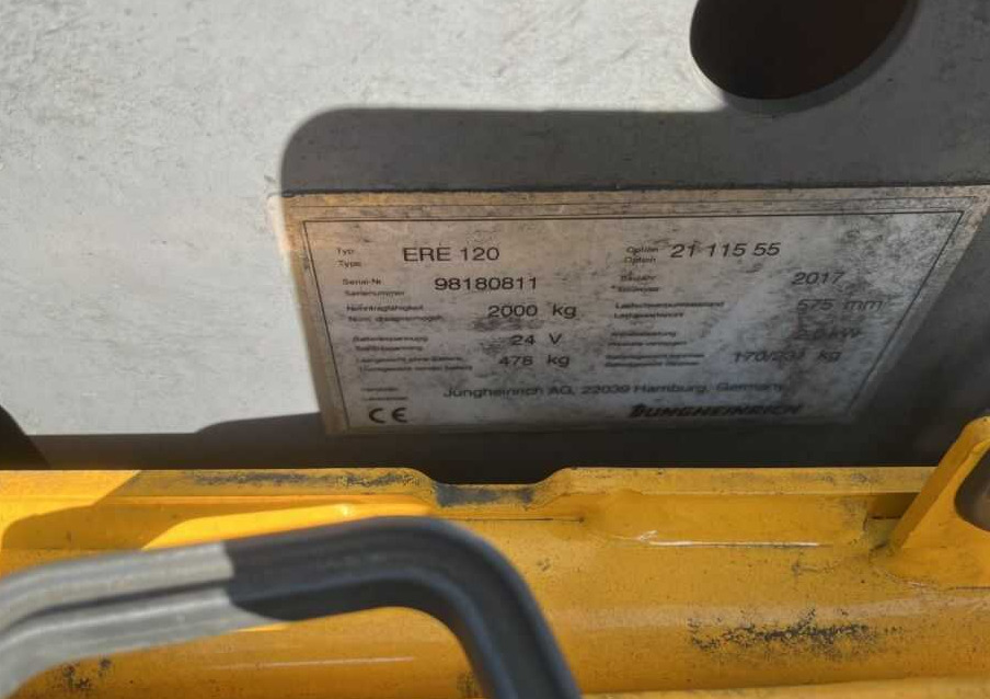 Jungheinrich ERE120 - Porta-palete: foto 4 Jungheinrich ERE120 - Porta-palete: foto 4