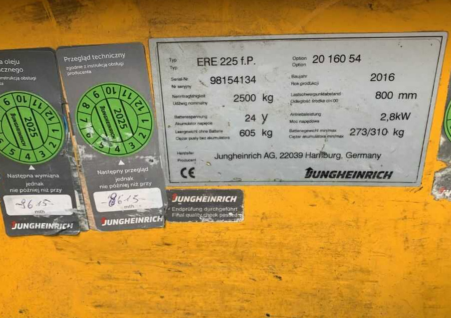 Jungheinrich ERE225 - Porta-palete: foto 4 Jungheinrich ERE225 - Porta-palete: foto 4