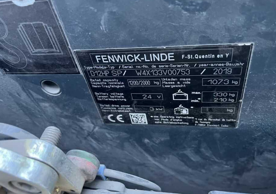 Linde D12HPSP - Stacker: foto 4 Linde D12HPSP - Stacker: foto 4