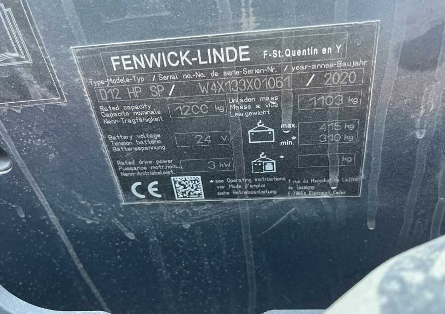 Linde D12HPSP - Stacker: foto 4 Linde D12HPSP - Stacker: foto 4