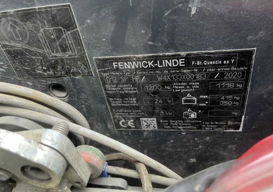 Linde D12HPSP - Stacker: foto 4 Linde D12HPSP - Stacker: foto 4