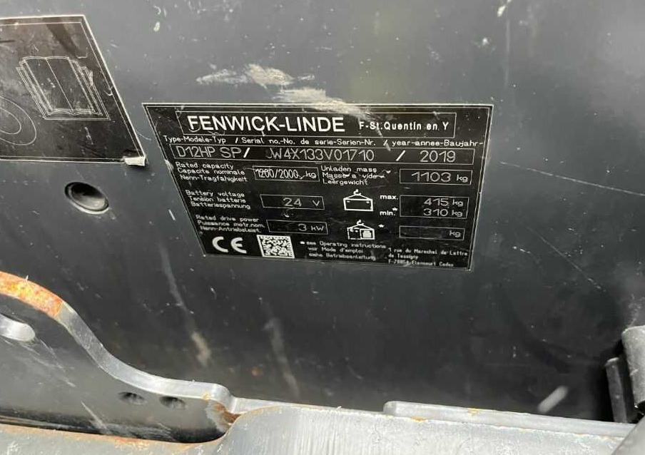 Linde D12HPSP - Stacker: foto 4 Linde D12HPSP - Stacker: foto 4