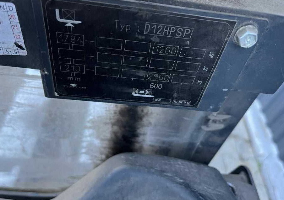 Linde D12HPSP - Stacker: foto 5 Linde D12HPSP - Stacker: foto 5