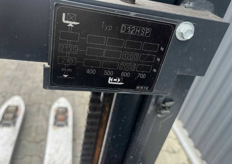 Linde D12HSP - Stacker: foto 5 Linde D12HSP - Stacker: foto 5