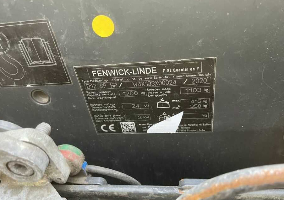 Linde D12SP - Stacker: foto 4 Linde D12SP - Stacker: foto 4