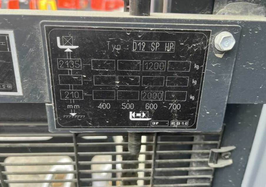 Stacker Linde D12SPHP: foto 7 Stacker Linde D12SPHP: foto 7