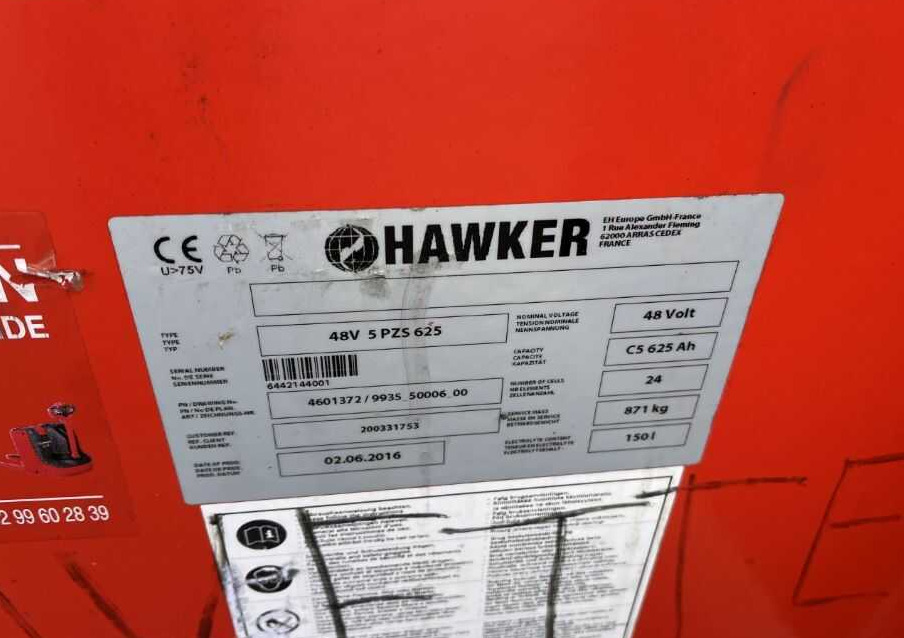 Empilhadeira elétrica Linde E18-01: foto 8