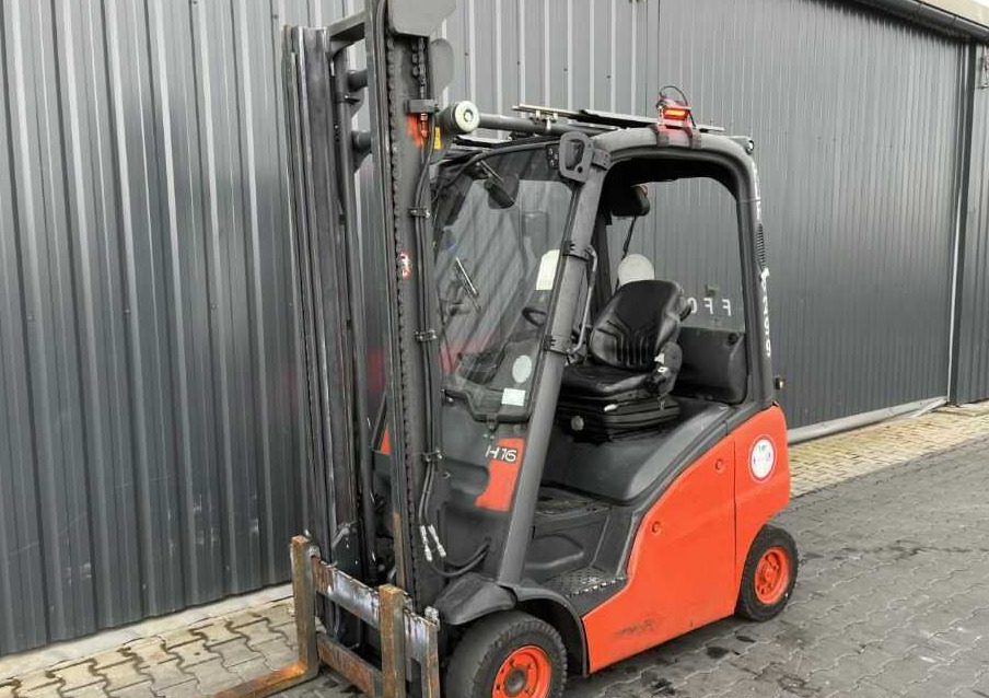 Linde H16T-01 - Empilhadeira a gás: foto 1 Linde H16T-01 - Empilhadeira a gás: foto 1