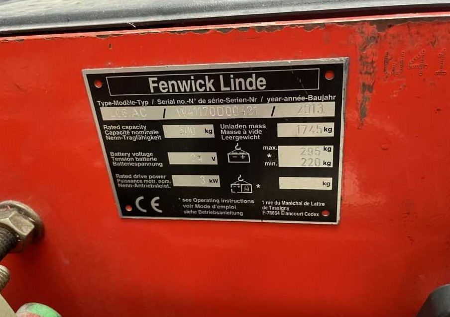 Linde L06AC - Stacker: foto 4 Linde L06AC - Stacker: foto 4