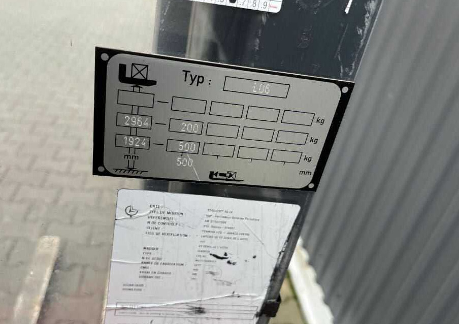 Linde L06AC - Stacker: foto 5 Linde L06AC - Stacker: foto 5