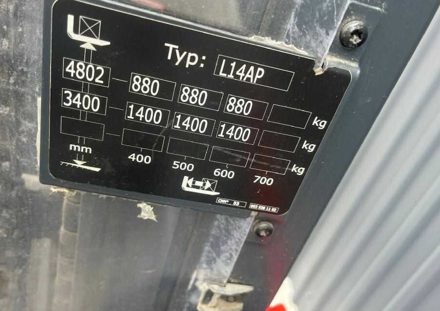 Linde L14AP - Stacker: foto 5 Linde L14AP - Stacker: foto 5