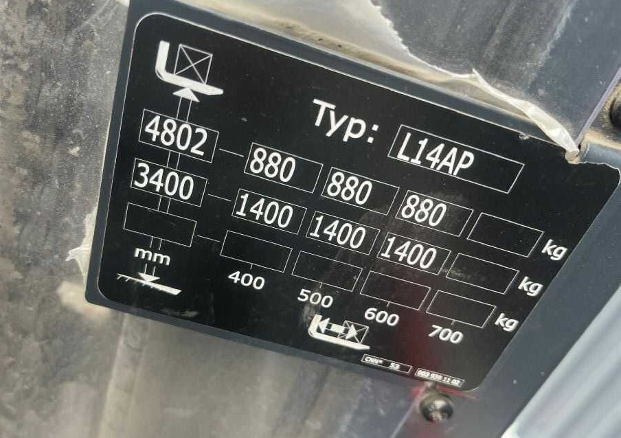 Linde L14AP - Stacker: foto 5 Linde L14AP - Stacker: foto 5