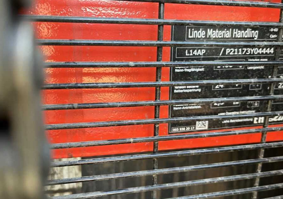 Linde L14AP - Stacker: foto 4 Linde L14AP - Stacker: foto 4