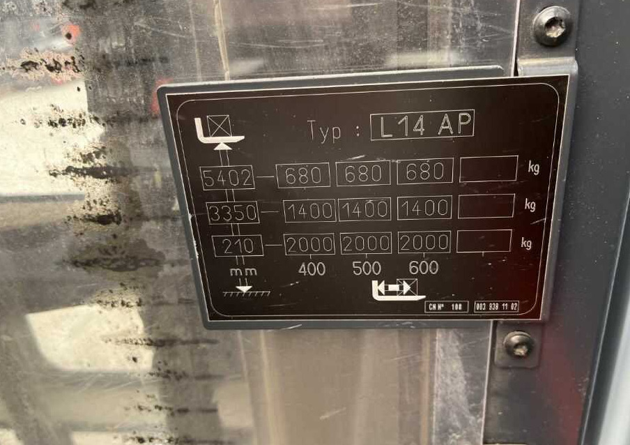Linde L14APi - Stacker: foto 5 Linde L14APi - Stacker: foto 5
