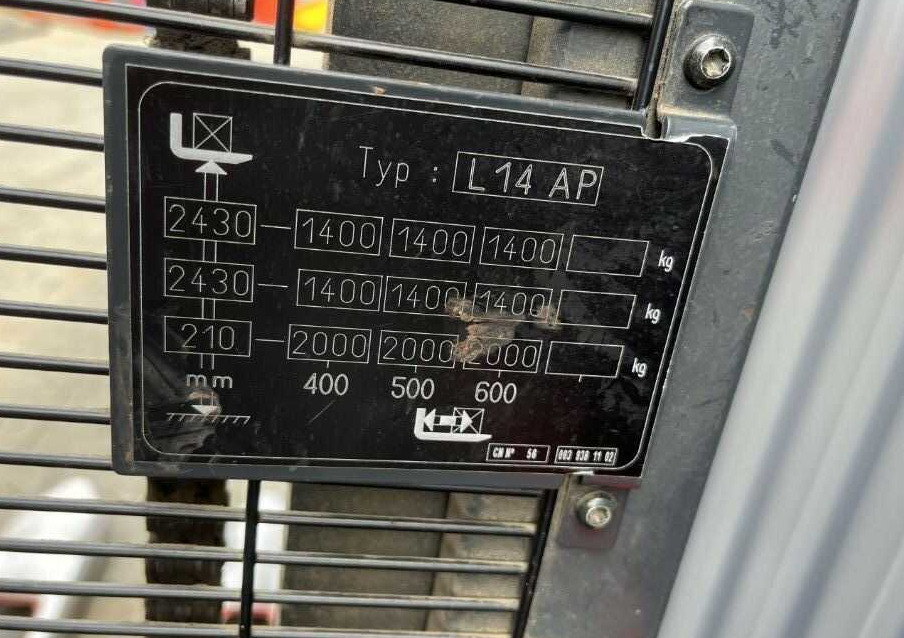 Linde L14lAP - Stacker: foto 5 Linde L14lAP - Stacker: foto 5