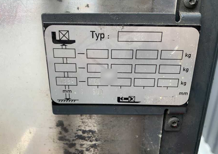 Linde L16 - Stacker: foto 5 Linde L16 - Stacker: foto 5