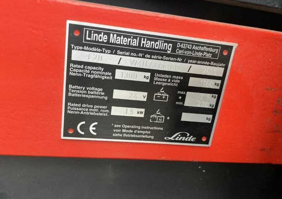 Linde L20 - Stacker: foto 4 Linde L20 - Stacker: foto 4