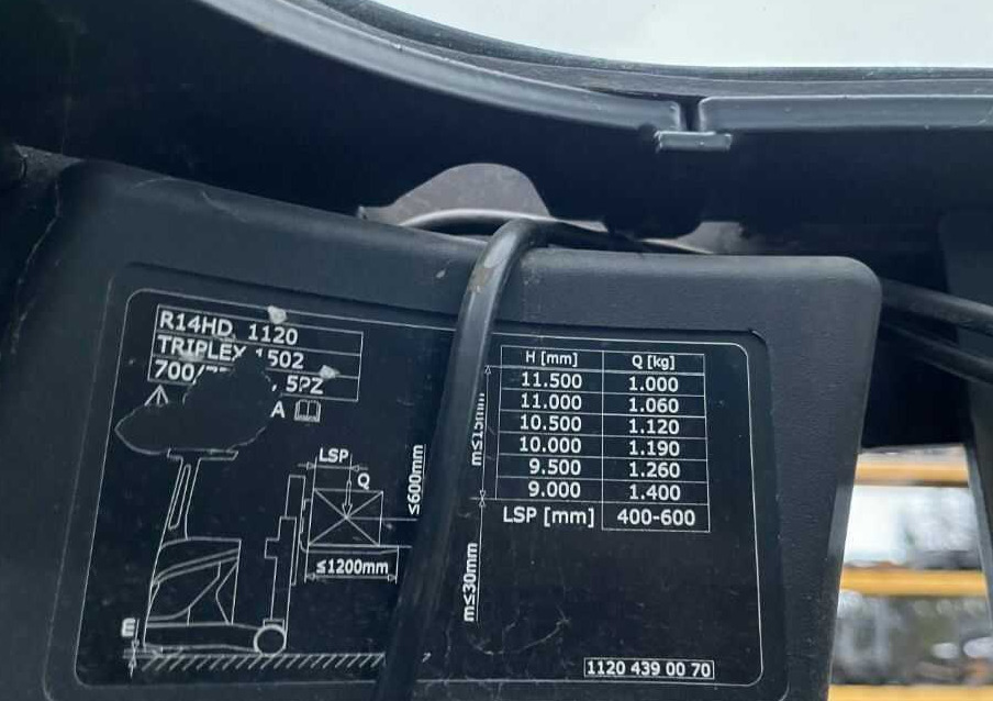 Linde R14HD-01 - Stacker: foto 3 Linde R14HD-01 - Stacker: foto 3
