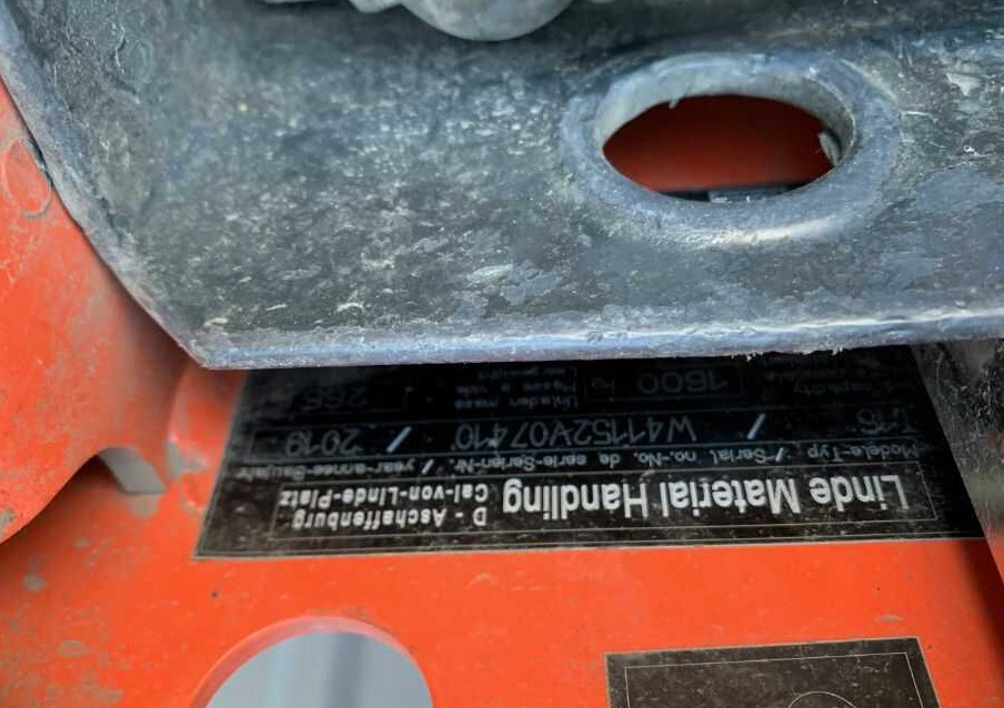 Linde T16 - Porta-palete: foto 4 Linde T16 - Porta-palete: foto 4