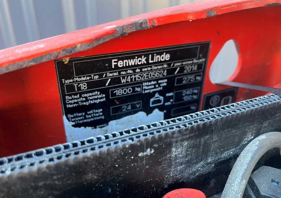 Linde T18 - Porta-palete: foto 5 Linde T18 - Porta-palete: foto 5