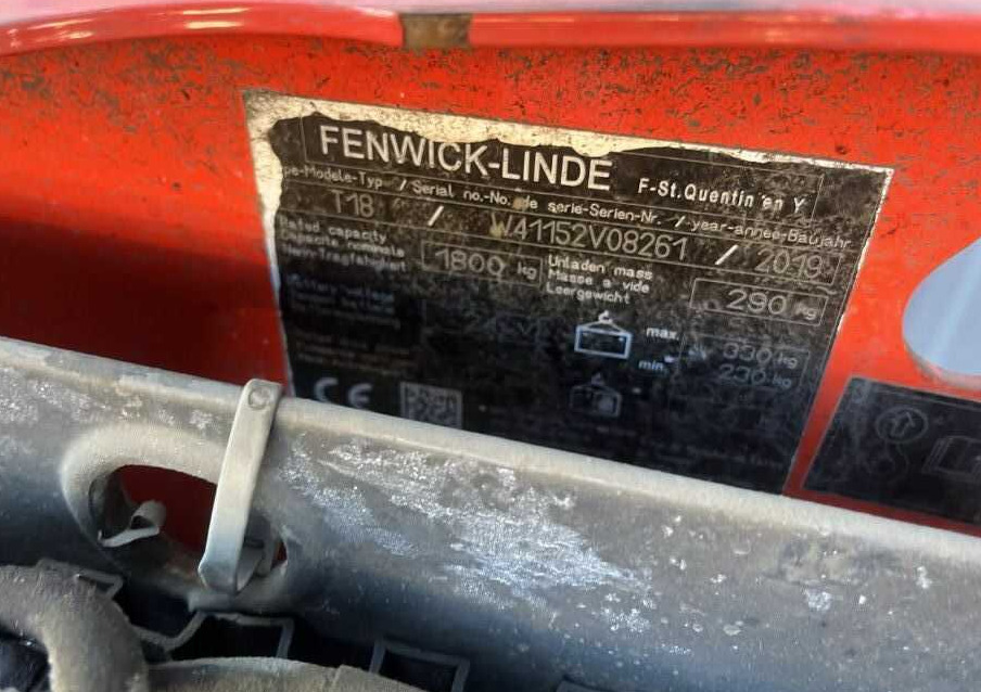 Linde T18 - Porta-palete: foto 4 Linde T18 - Porta-palete: foto 4