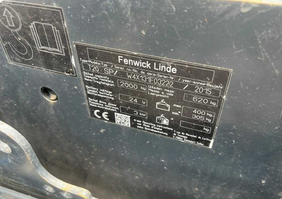 Linde T20SP - Porta-palete: foto 5 Linde T20SP - Porta-palete: foto 5