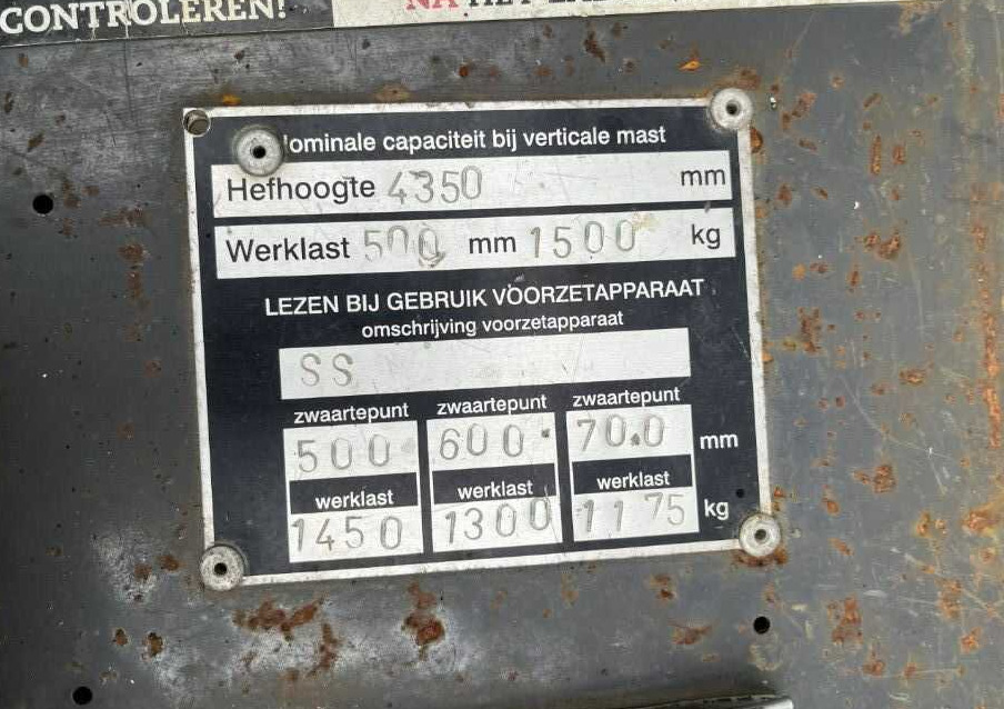 TCM FB15-7 - Empilhadeira elétrica: foto 4 TCM FB15-7 - Empilhadeira elétrica: foto 4