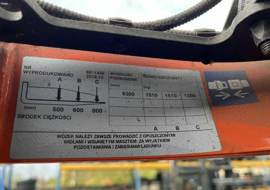 Toyota RRE160H - Empilhador retráctil: foto 5 Toyota RRE160H - Empilhador retráctil: foto 5