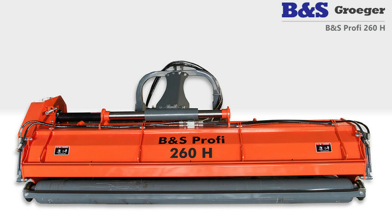 B&S Profi 260 H Schlegelmulcher Mulcher - Triturador de martelos: foto 2 B&S Profi 260 H Schlegelmulcher Mulcher - Triturador de martelos: foto 2