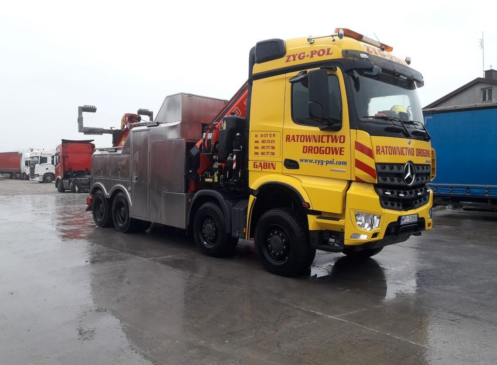 Mercedes-Benz Arocs 8x8 4153 G&G Wrecker Mercedes-Benz Arocs 8x8 4153 G&G Wrecker - Caminhão reboque: foto 3 Mercedes-Benz Arocs 8x8 4153 G&G Wrecker Mercedes-Benz Arocs 8x8 4153 G&G Wrecker - Caminhão reboque: foto 3