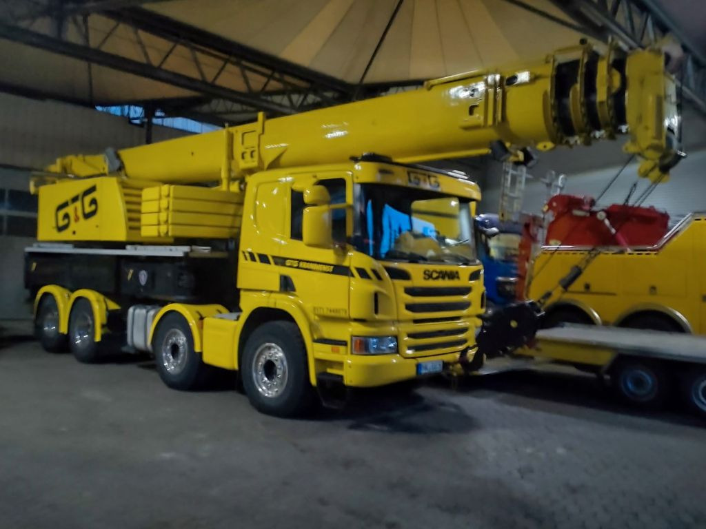 Scania Liebherr LTF 1045 Scania Liebherr LTF 1045 - Guindaste móvel: foto 3 Scania Liebherr LTF 1045 Scania Liebherr LTF 1045 - Guindaste móvel: foto 3