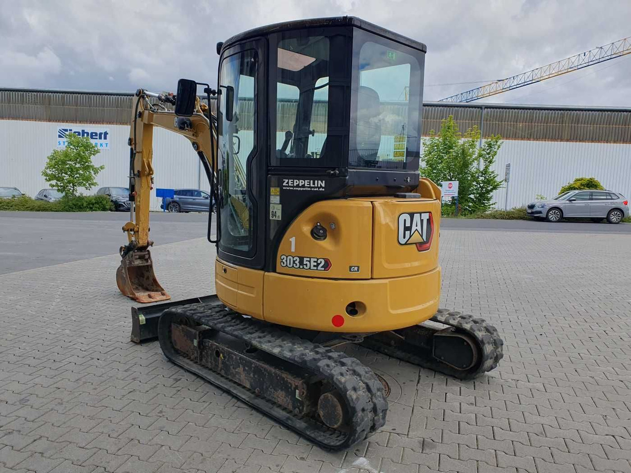CAT 303.5E2CR / nur 2.107h! / 1x Tieflöffel / 2021 - Mini escavadeira: foto 5 CAT 303.5E2CR / nur 2.107h! / 1x Tieflöffel / 2021 - Mini escavadeira: foto 5