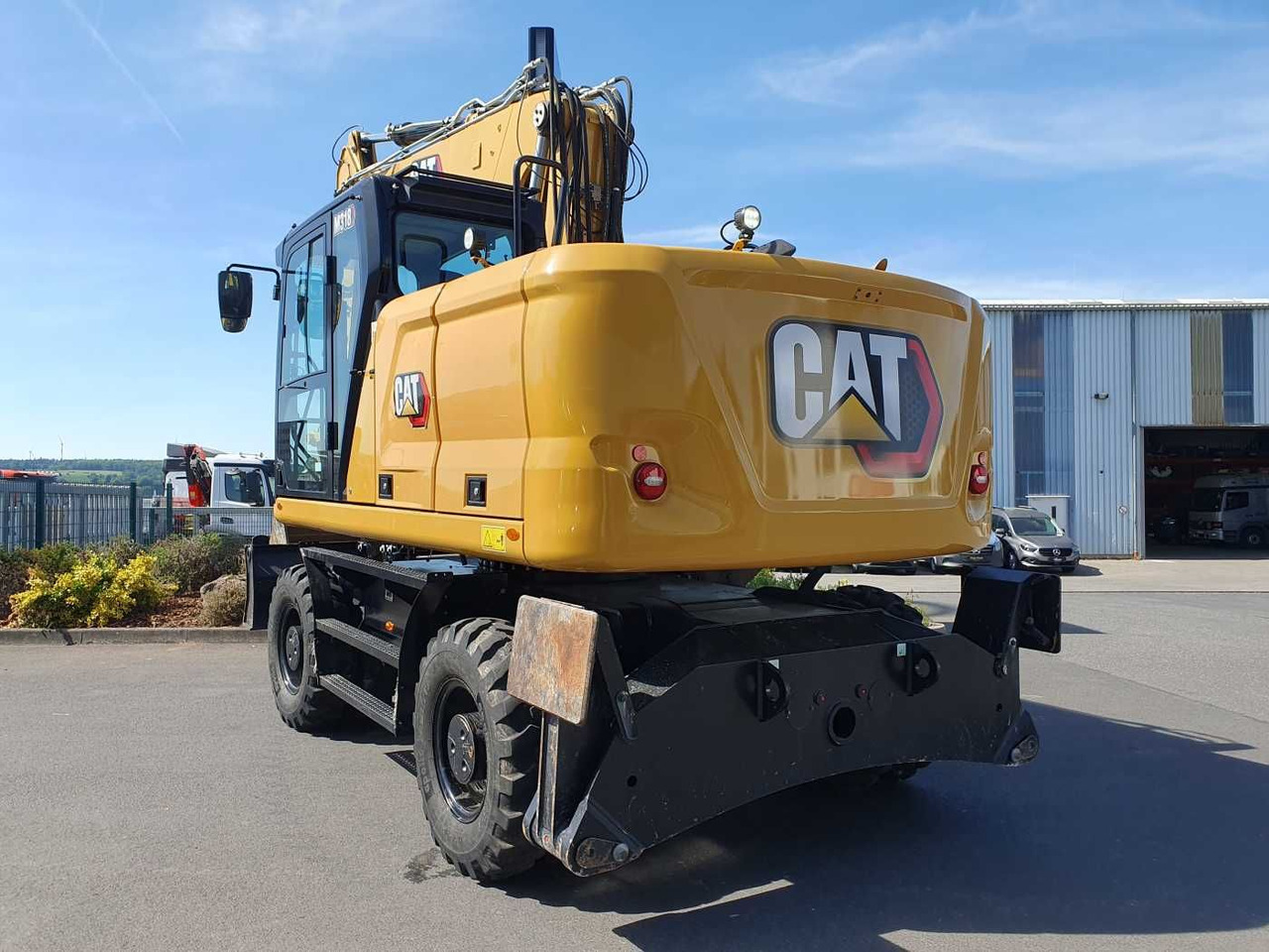 CAT M318 / 2022 / nur 286h! / Tieflöffel / Pratzen - Escavadeira de rodas: foto 4 CAT M318 / 2022 / nur 286h! / Tieflöffel / Pratzen - Escavadeira de rodas: foto 4