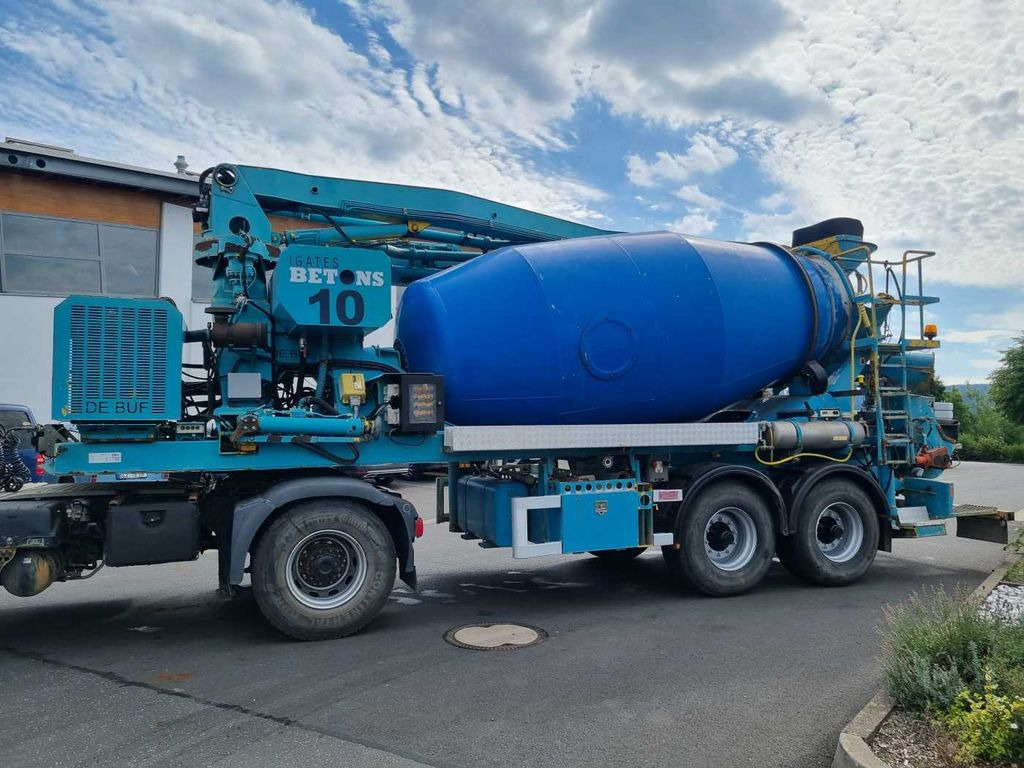 De Buf Beton-Mischer 9m³/Sermac 24m Betonpumpe - Semi-reboque betoneira: foto 5 De Buf Beton-Mischer 9m³/Sermac 24m Betonpumpe - Semi-reboque betoneira: foto 5
