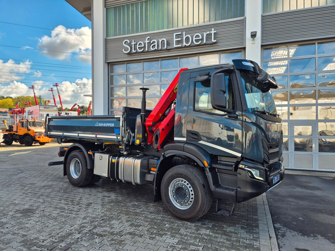 Iveco AD200X46/P HR OFF Palfinger PK 12.501 Funk AHK - Caminhão basculante, Caminhão grua: foto 5 Iveco AD200X46/P HR OFF Palfinger PK 12.501 Funk AHK - Caminhão basculante, Caminhão grua: foto 5