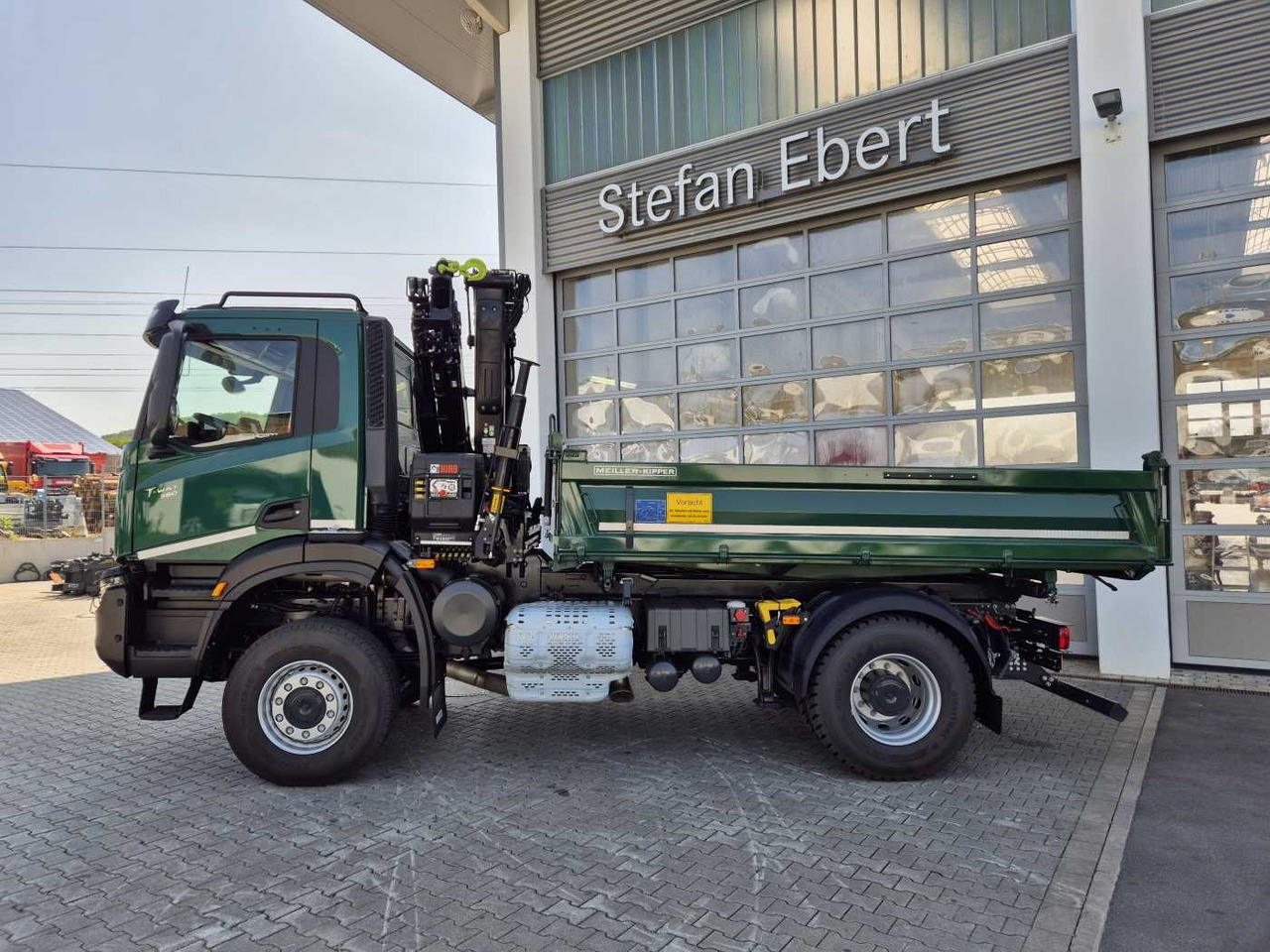 Iveco T-Way AD190T36W/P 4x4 HIAB X-HIDUO 118E-3 Funk - Caminhão basculante, Caminhão grua: foto 4 Iveco T-Way AD190T36W/P 4x4 HIAB X-HIDUO 118E-3 Funk - Caminhão basculante, Caminhão grua: foto 4