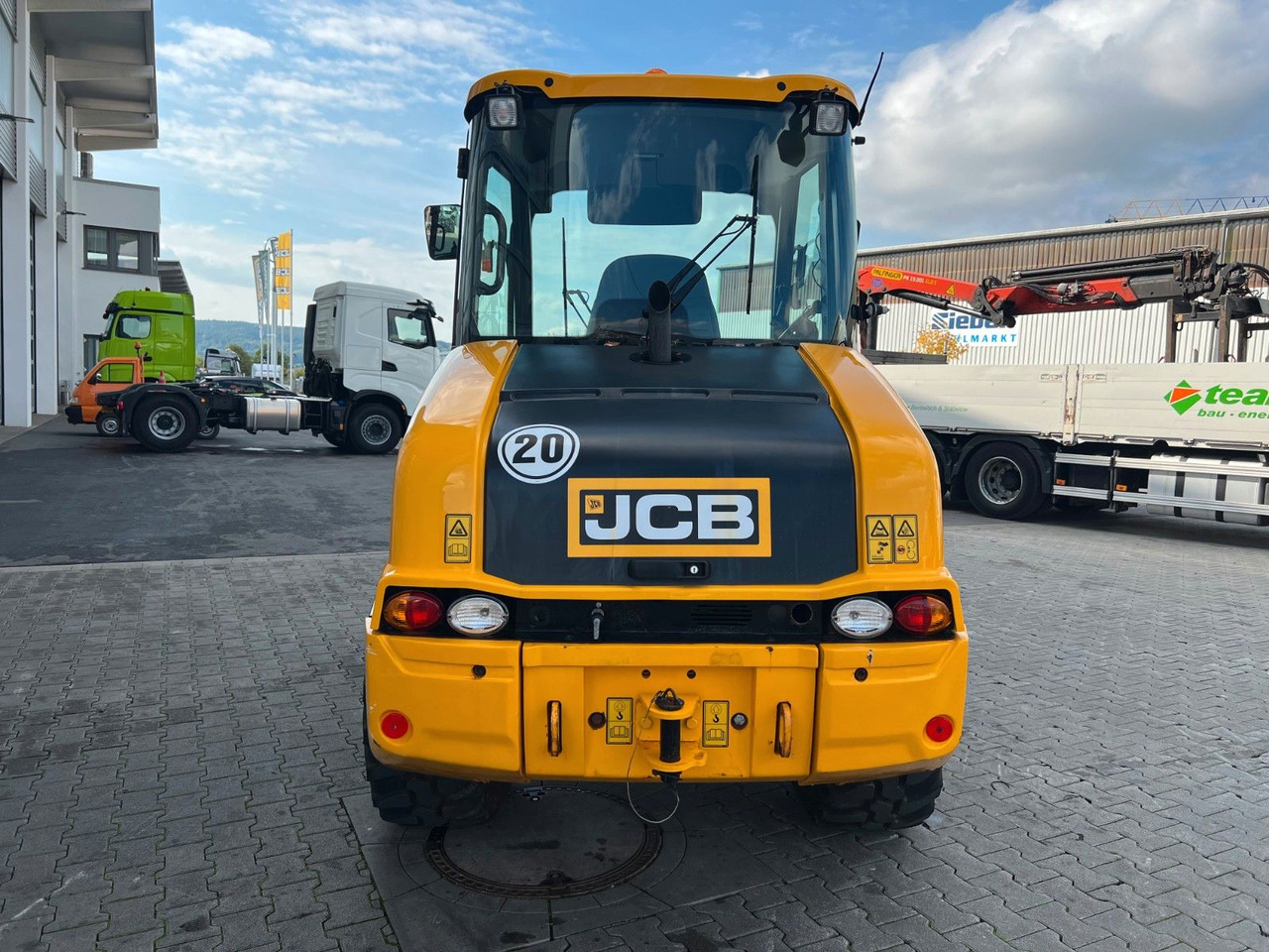 JCB 407 SV / nur 268h! / Klappschaufel & Gabel - Carregadeira de rodas: foto 5 JCB 407 SV / nur 268h! / Klappschaufel & Gabel - Carregadeira de rodas: foto 5