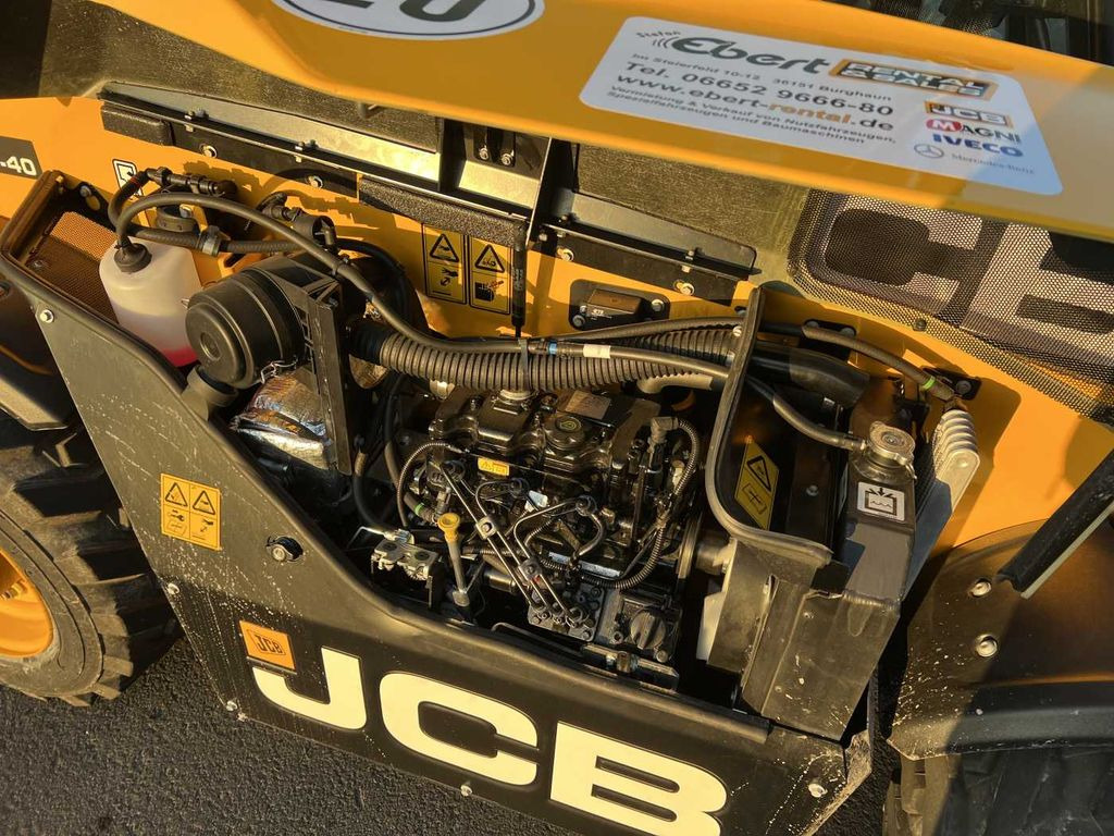 Empilhador telescópico JCB 514-40 / nur 108h / 2023 / Eigengewicht: 2.700kg: foto 9