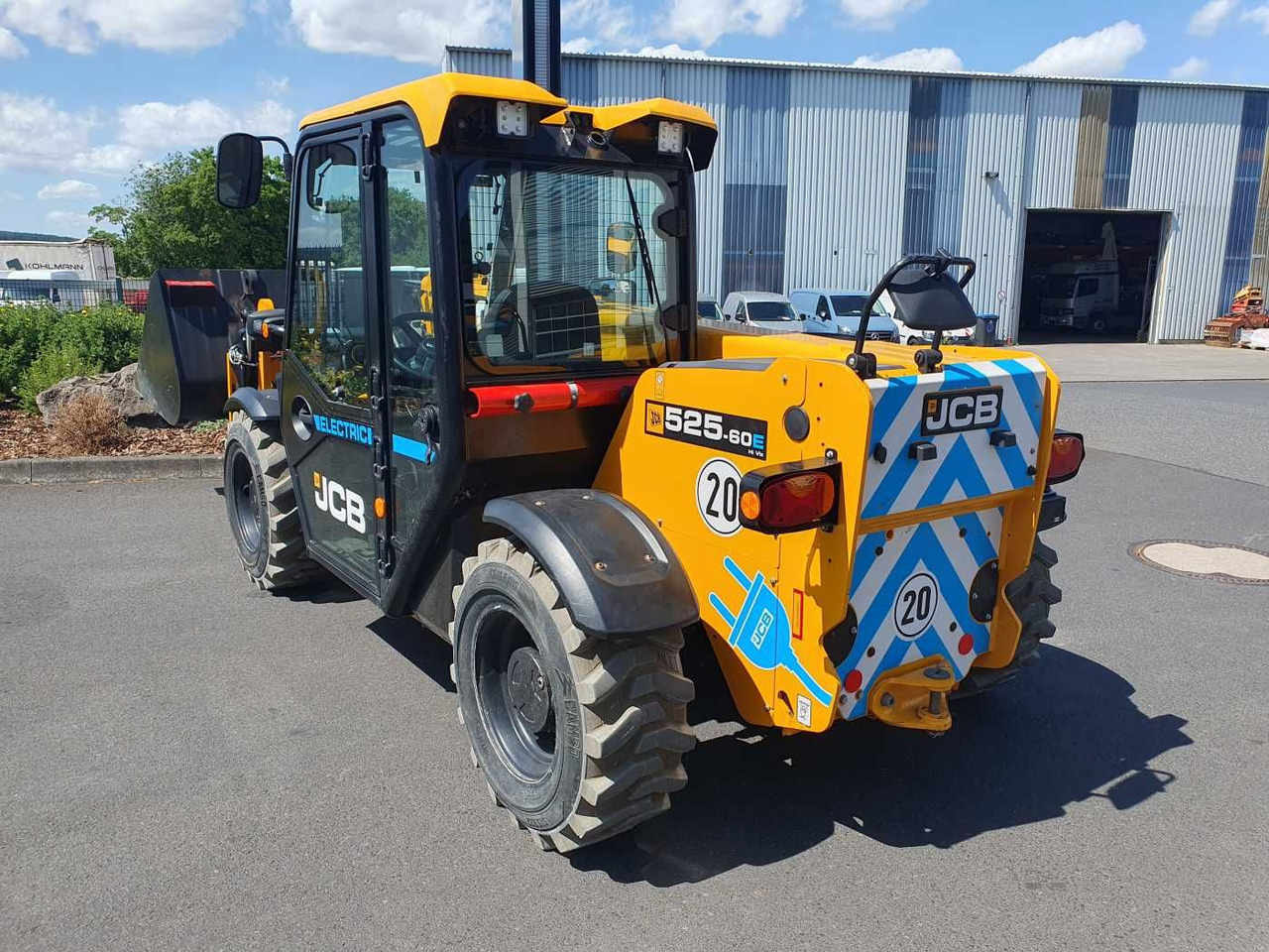 JCB 525-60E / Elektro / 2022 / nur 176h / Gabel - Empilhador telescópico: foto 5 JCB 525-60E / Elektro / 2022 / nur 176h / Gabel - Empilhador telescópico: foto 5