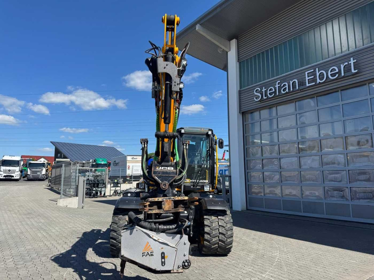 JCB Hydradig HD 110WT / 2021 / 516h! / Tiltrotator - Escavadeira de rodas: foto 4 JCB Hydradig HD 110WT / 2021 / 516h! / Tiltrotator - Escavadeira de rodas: foto 4