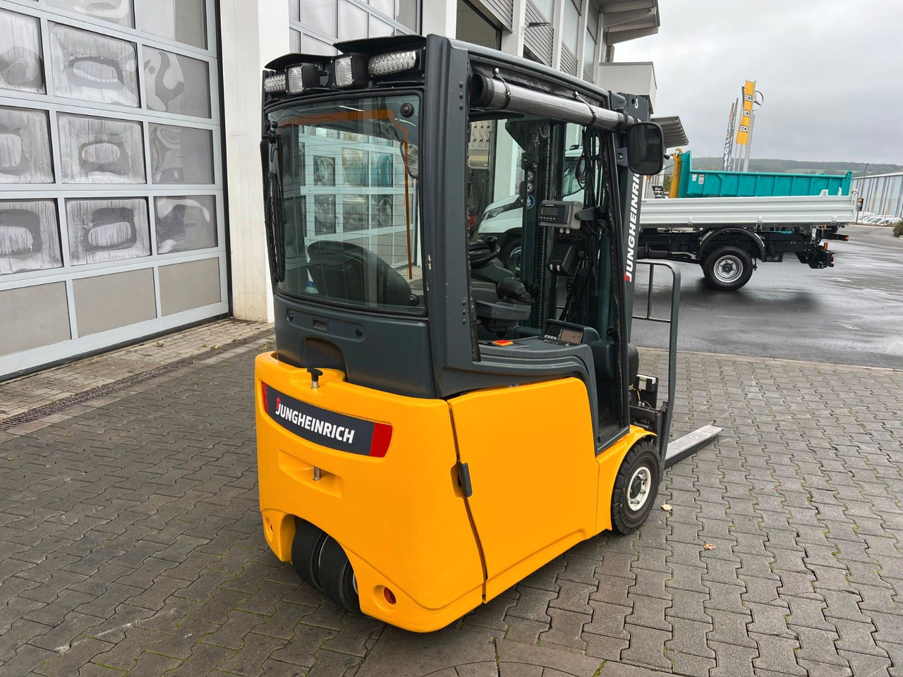 Jungheinrich EFG 215 / Triplex: 4.25m! / SS / 1.285h / 2021 - Empilhadeira elétrica: foto 4 Jungheinrich EFG 215 / Triplex: 4.25m! / SS / 1.285h / 2021 - Empilhadeira elétrica: foto 4