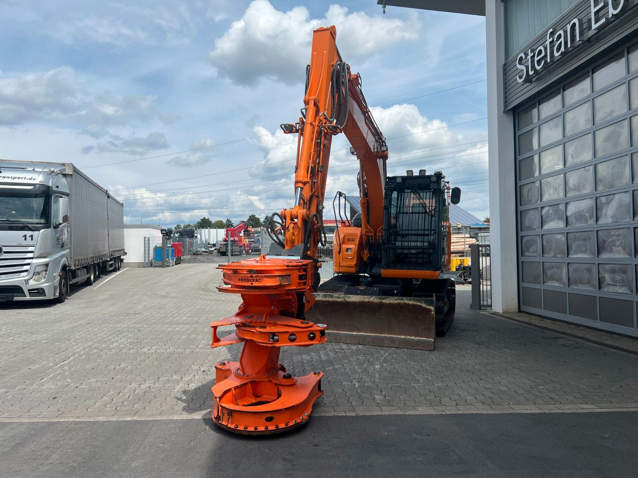 Kobelco ED160 BR-7 / nur 999h! / Woodcracker Löffelpaket - Escavadora de rastos: foto 5 Kobelco ED160 BR-7 / nur 999h! / Woodcracker Löffelpaket - Escavadora de rastos: foto 5