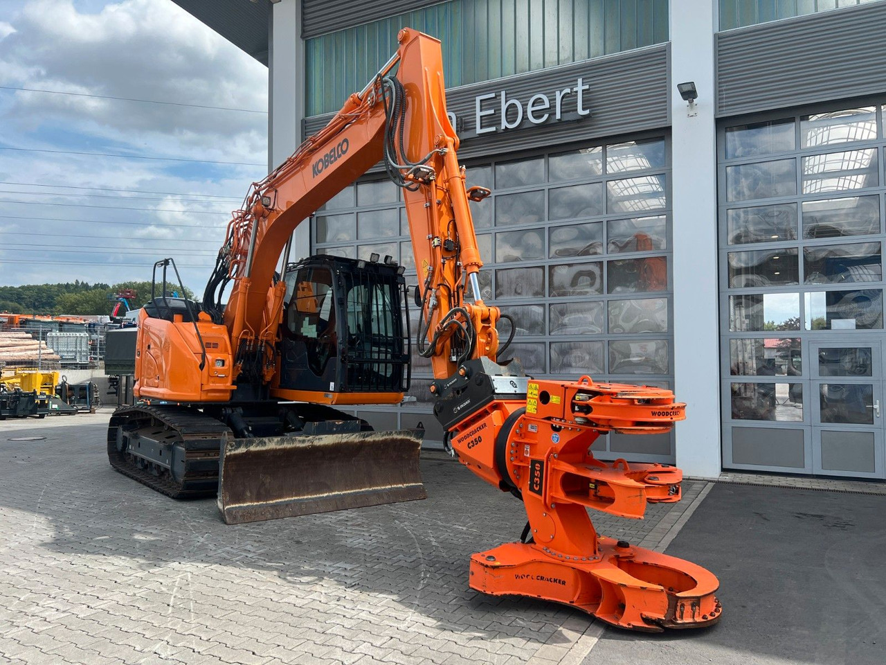 Kobelco ED160 BR-7 / nur 999h! / Woodcracker Löffelpaket - Escavadora de rastos: foto 3 Kobelco ED160 BR-7 / nur 999h! / Woodcracker Löffelpaket - Escavadora de rastos: foto 3